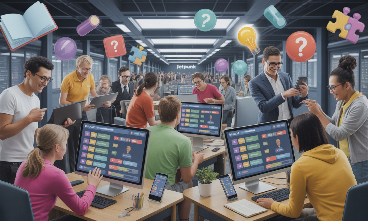 JetPunk : plongez dans l'univers des quiz et jeux éducatifs en ligne pour apprendre en s'amusant 1 découvrez jetpunk, la plateforme de quiz et jeux éducatifs en ligne où apprendre devient un vrai plaisir. amusez-vous tout en enrichissant vos connaissances dans de nombreux domaines.